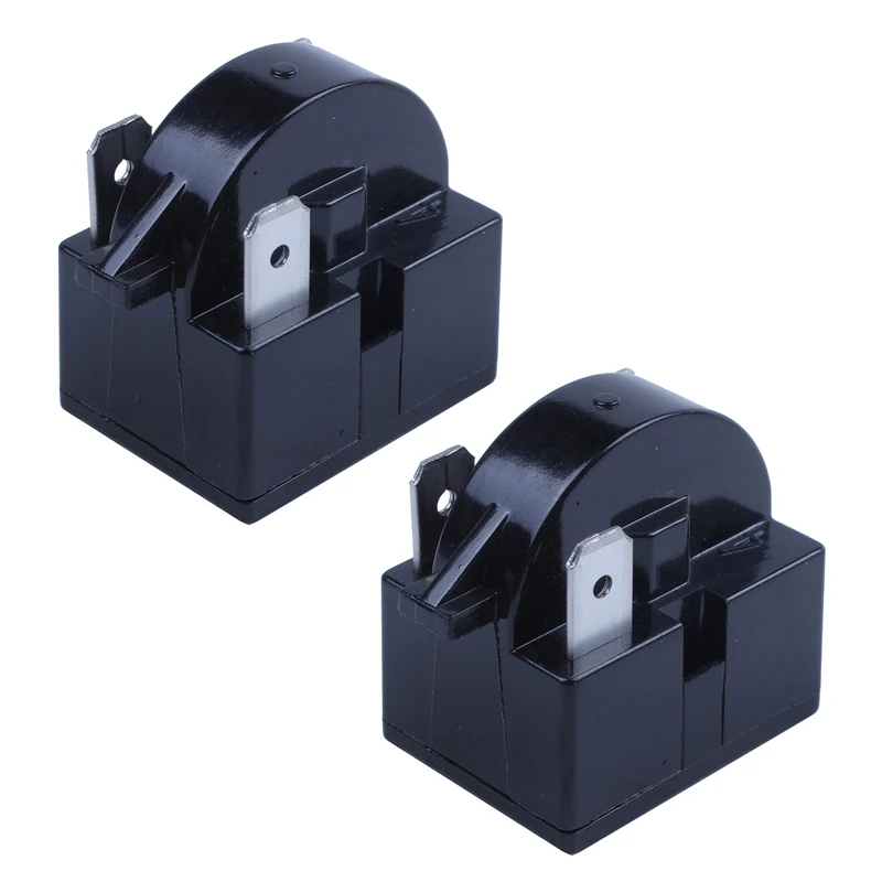 

2X 3PIN Terminals Refrigerator PTC Starter Relay 12 Ohm Resistance