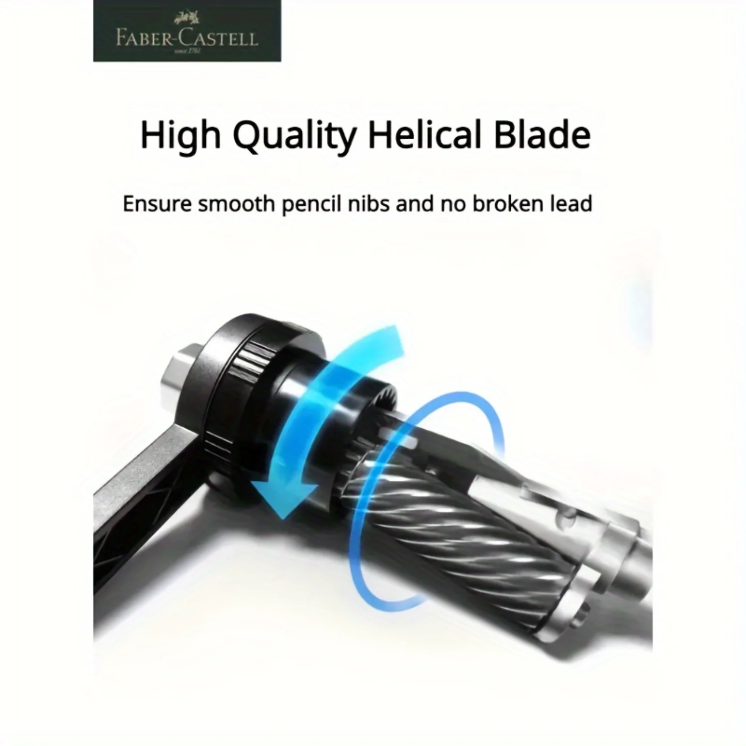 Прецизионная точилка для карандашей Castell Artists — ручная длинная точка