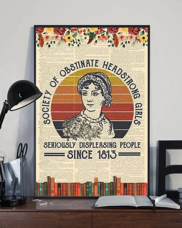 q1 ociety of Obstinate Headstrong Girls серьезно снятие людей с цветами 1813 года. Эта металлическая