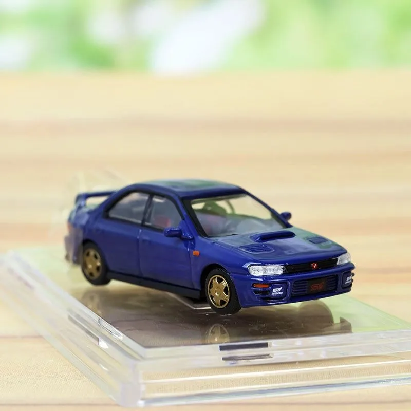 Коллекционные украшения из сплава для моделей автомобилей Subaru Impreza WRX 1994 масштаб