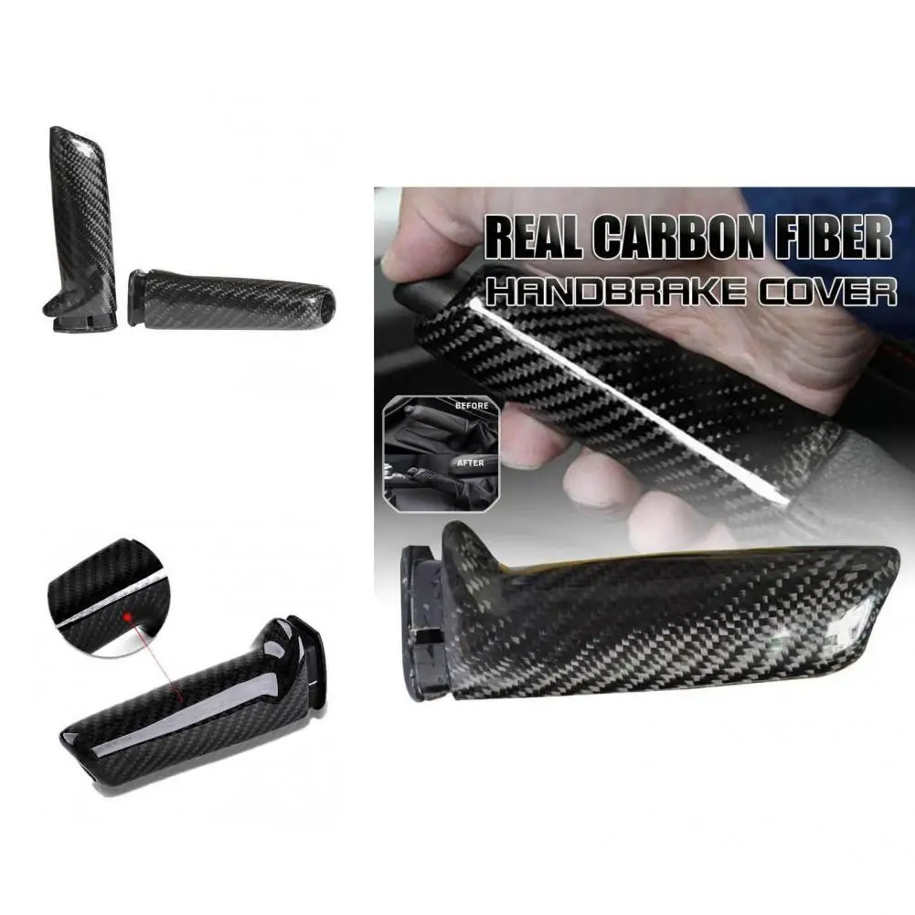 

Handbrake Cover Heat-resistant Smooth Anti-scratch Car Inner Brake Handle Cover Brake Handle Trim