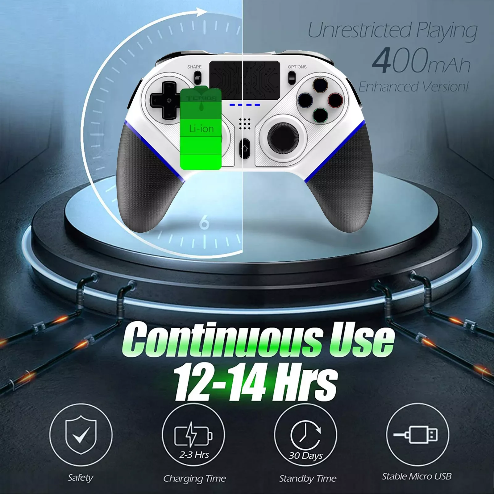 

NEW2023 Wireless Bluetooth Gamepad Controllers For Playstation 4 Game Controller For PS4 Pro,PS4 Slim Ps4 Joystick Gamepads Acce