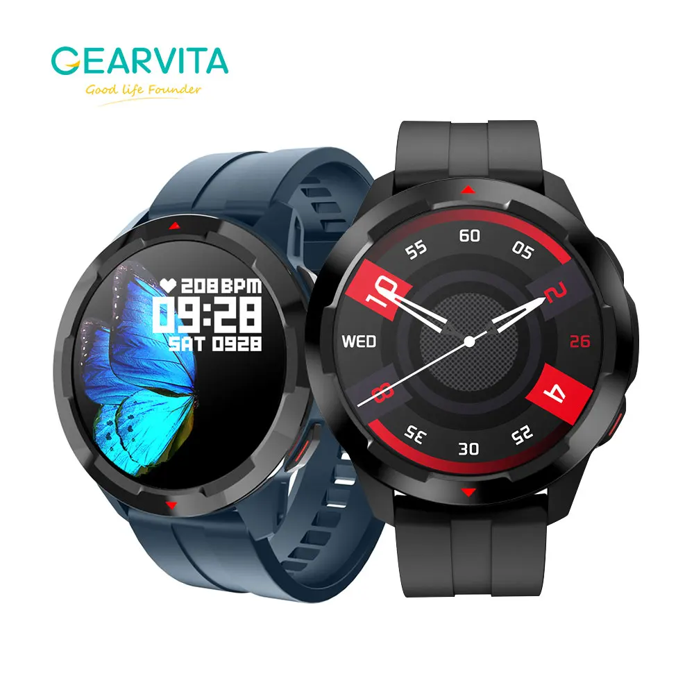 

Newest Smartwatch Men 1.32 inch 360*360 HD Screen Bluetooth Call blood pressure Smart Watch Women IP67 Waterproof
