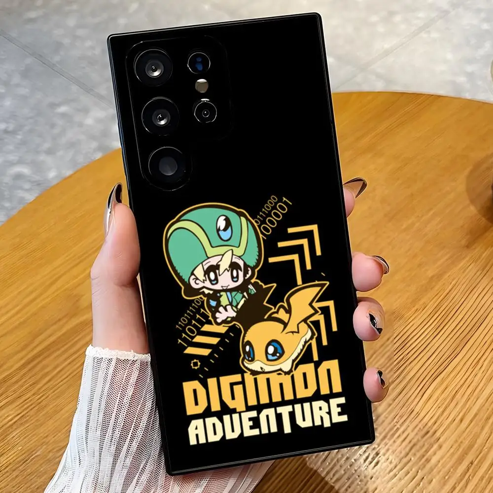 Фото Чехол для телефона Digimon Adventure для Samsung S26 S25 Edge S24 S23 S22 Ultra Plus Fe A57 A37 A17 A56 5G, силиконовый чехол. №5