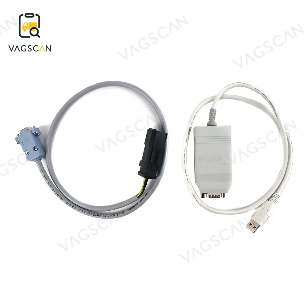 Ноутбук CF19 2024 USB для интерфейса Pcan-Crown CAN автомобильный сканер полная система