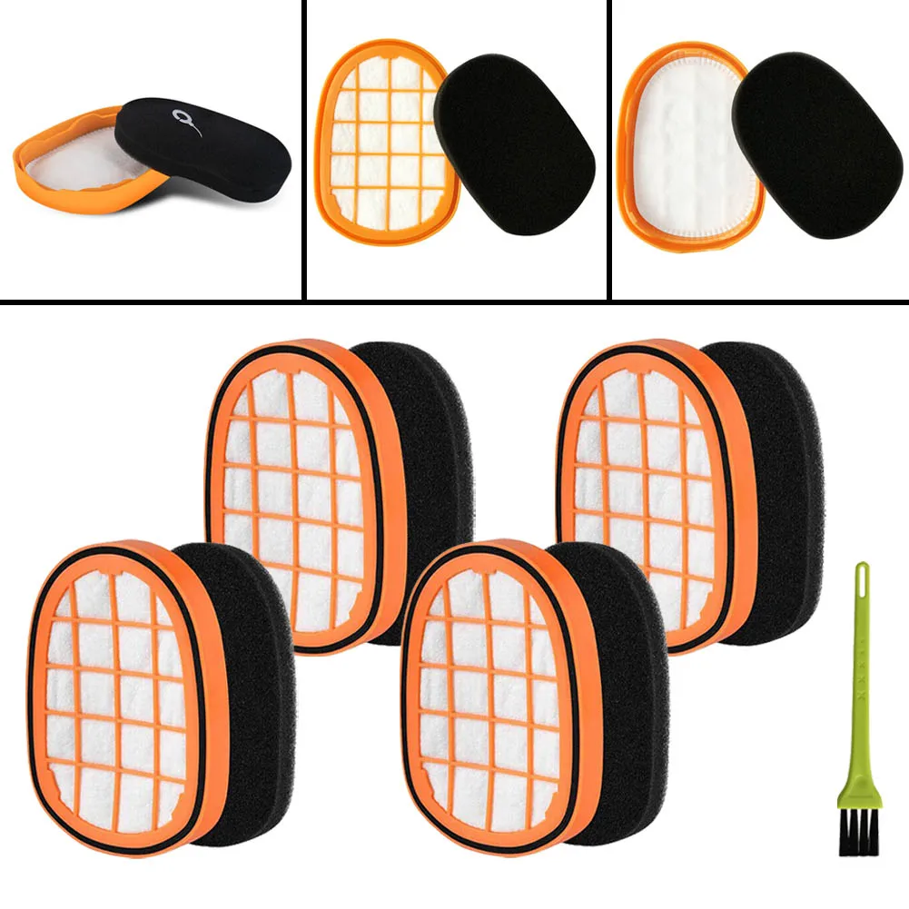 

4 шт., фильтр для пылесоса SpeedPro Max Aqua FC6812/01 FC5005 FC6826