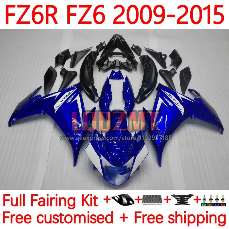 

Frame For YAMAHA FZ6 R FZ 6R FZ-6R FZ6R 2009 2010 2011 2012 2013 2014 2015 FZ6N 09 10 11 12 13 14 15 Fairing Factory blue 31No.2