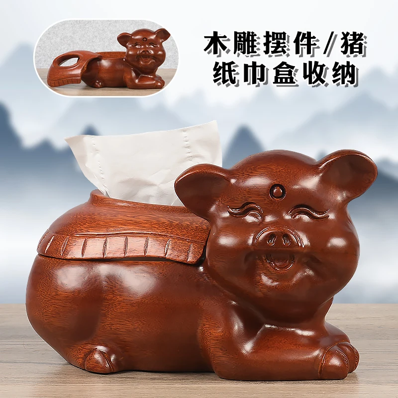 Деревянная креативная домашняя мебель Tieli Настольный ящик для хранения ручная