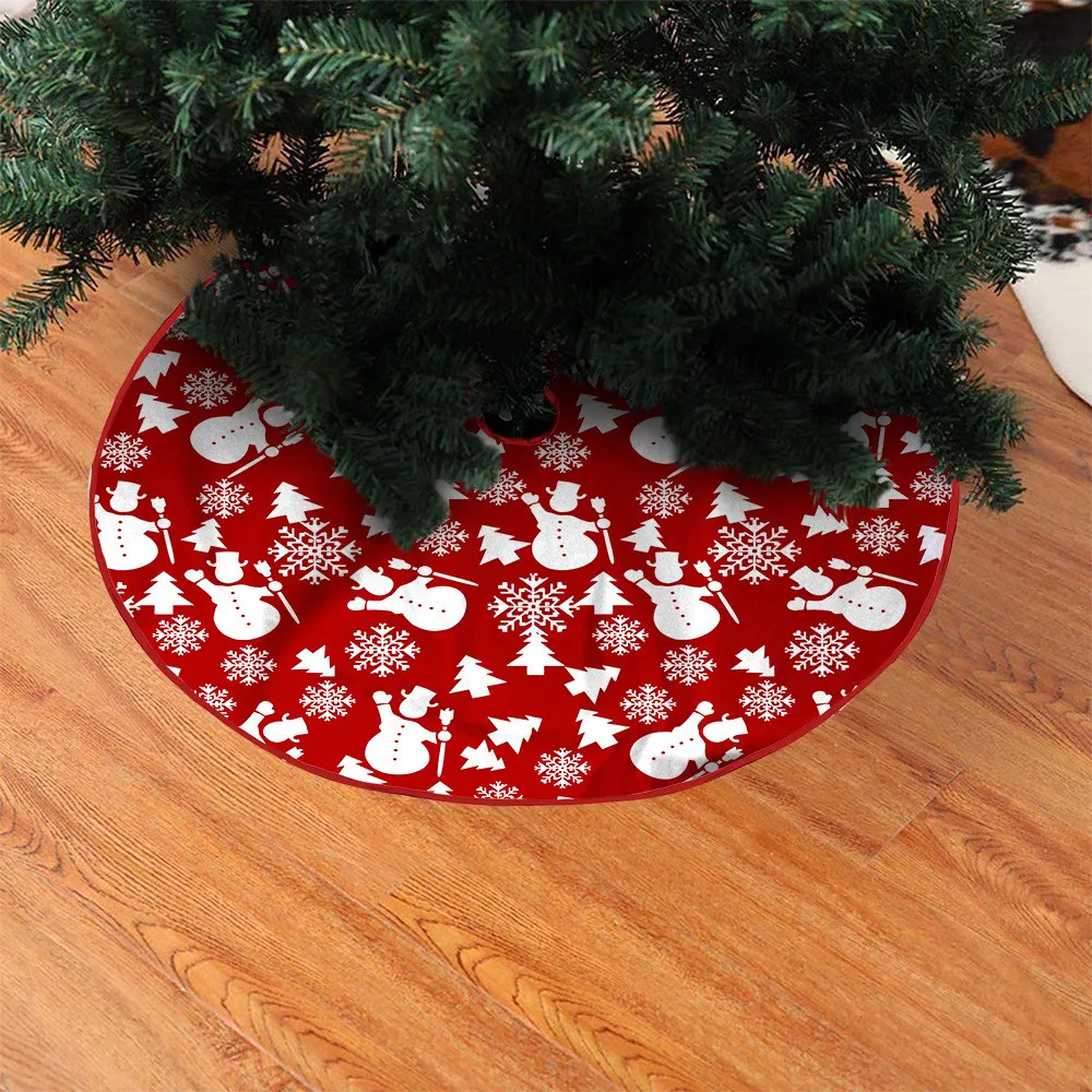 

Юбка для рождественской елки, ковер для елки, украшение для рождественской елки, новый год