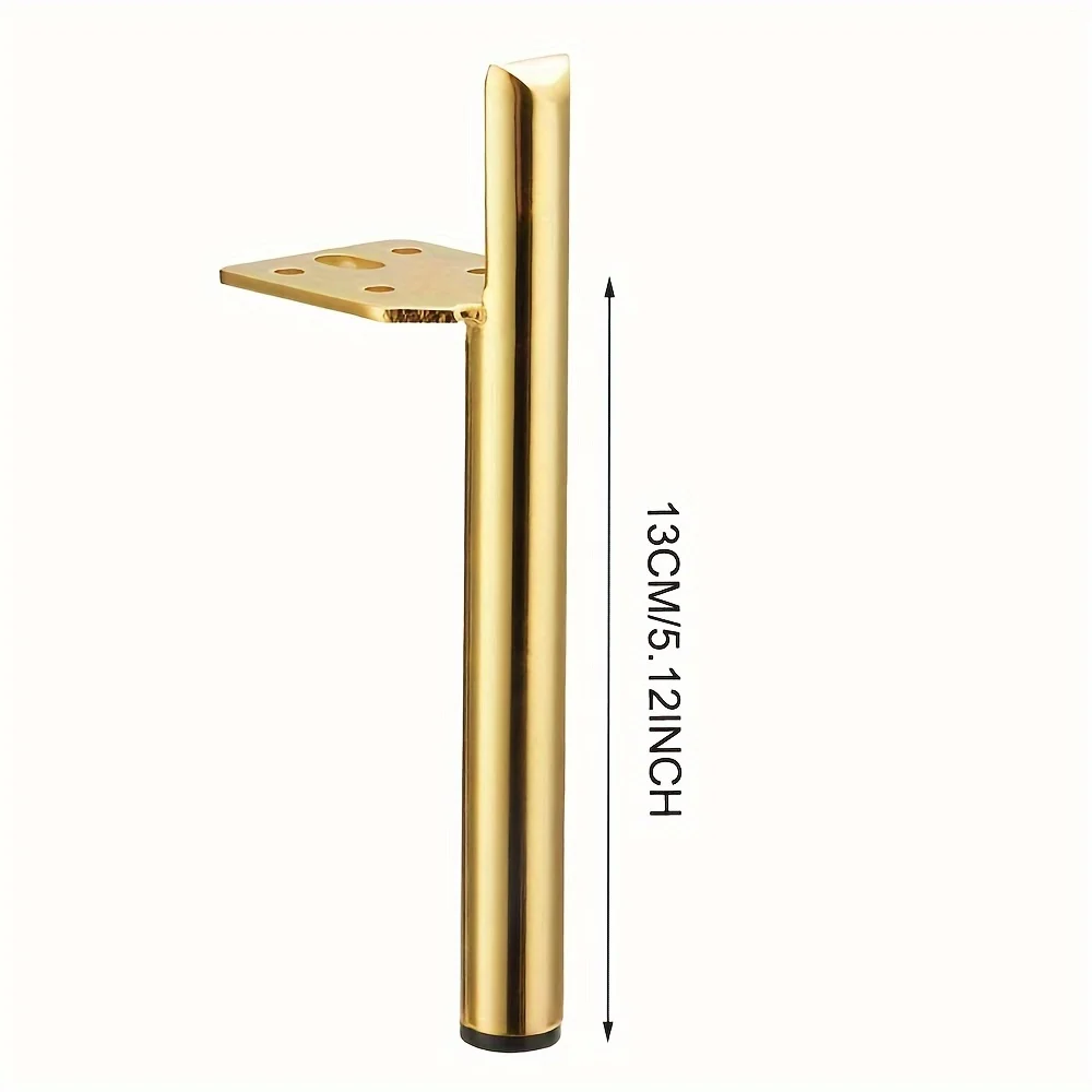 Современные золотые металлические ножки для мебели стильный журнальный стол