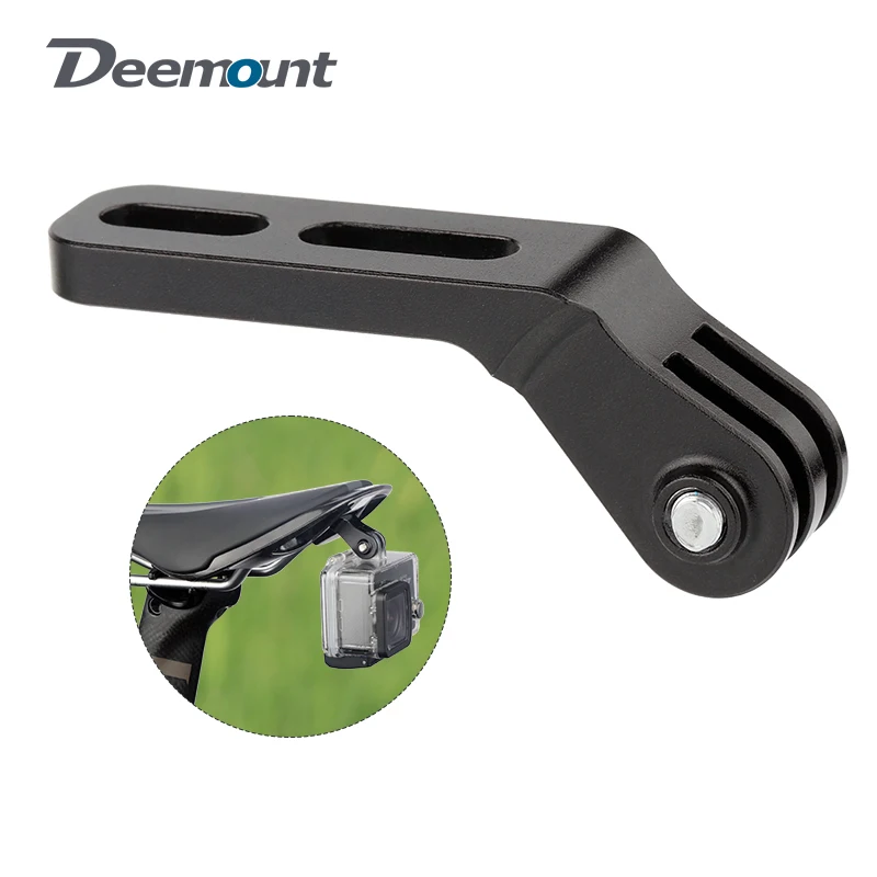 Фото Кронштейн заднего фонаря седла Deemount подходит для Shimano PRO для радарных фонарей спортивной камеры Gopro Alum. Держатель удлинителя из сплава №1
