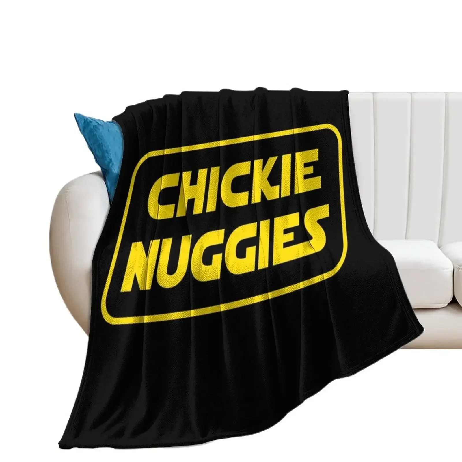 Фото Набор наклеек с двойным ценным - одеяло Chickie Nuggies, одеяла, украшения для диванов, свободные роскошные утолщенные утяжеленные одеяла №2