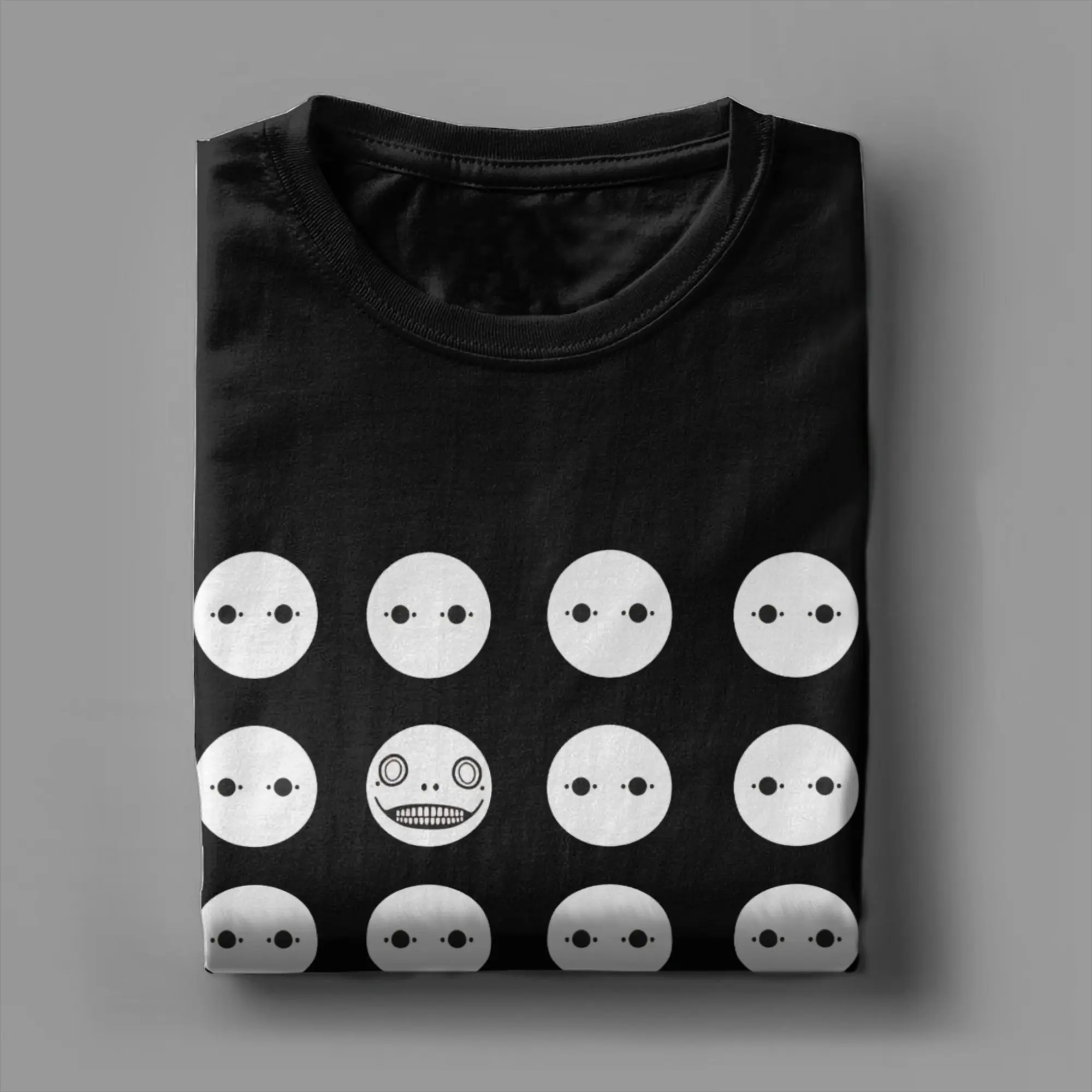Фото Футболка NieR Automata Dark Sci Fi Classic Novelty из 100% хлопка, топы для мужчин №3