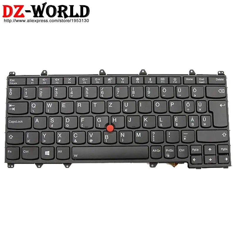 

Новая Оригинальная клавиатура HU Венгрия с подсветкой для ноутбука Lenovo Thinkpad X380 Yoga 370 01EN401 01AV690 01590 01HW630
