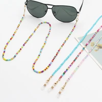 2022 fashion glasses chain beaded lanyard neck chain strap cord anti lost necklace retainer convenient simple chain gift