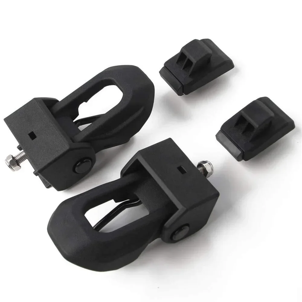 

Защелка капота для Jeep Wrangler JL JK 2007-2017, черный стальной комплект фиксаторов капота для пассажиров и аксессуаров со стороны водителя