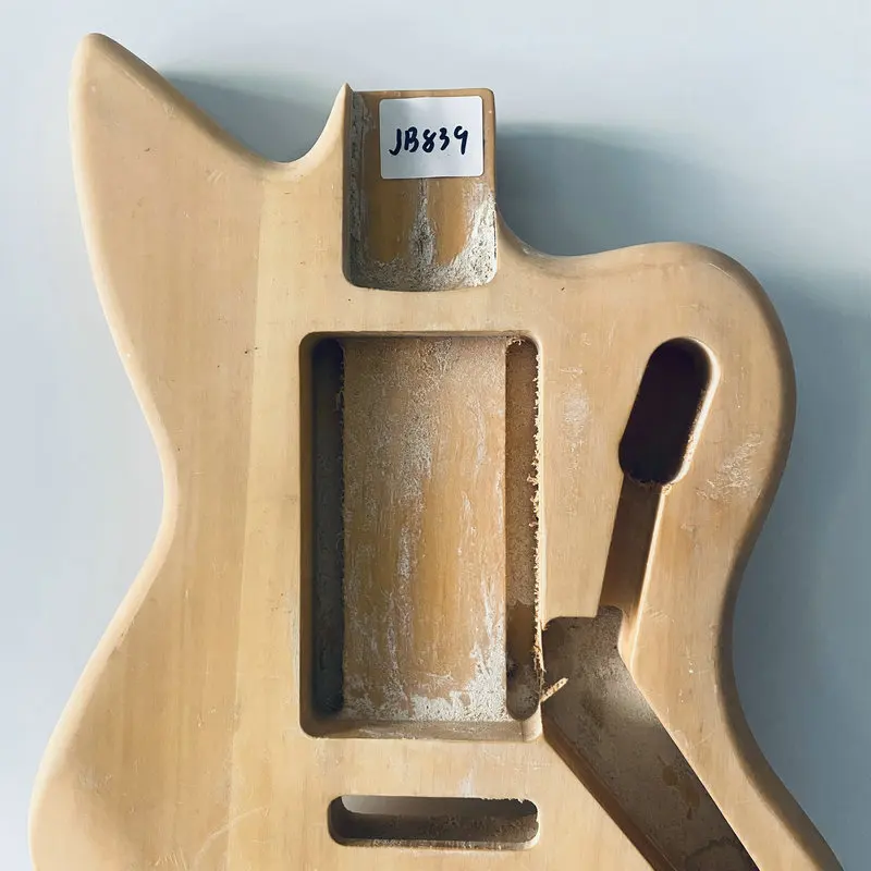 JB839 правая версия электрогитара в форме Jazzmaster незавершенный корпус гитары