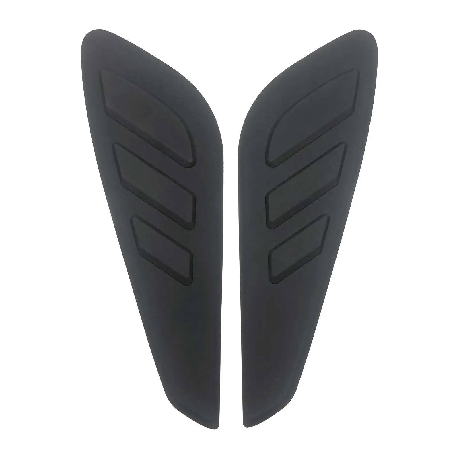 

2 Pieces Motorcycle Gas Tank Knee Pad Anti Slip Protector Stickers for Harley