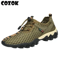 summer mens sneakers new outdoor mesh upstream casual shoes men hiking shoes trail trekking exercise shoes mountain climbing