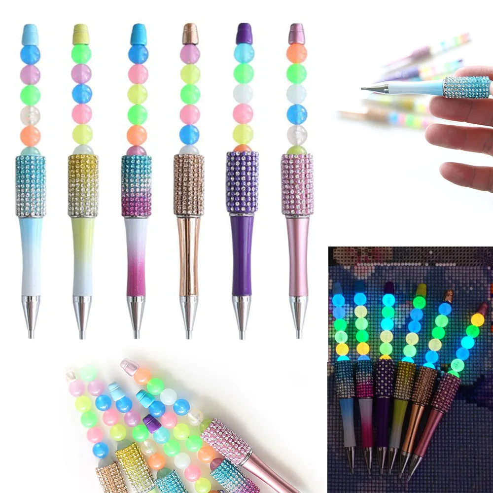 1 или 6 шт. светящаяся ручка для алмазной живописи