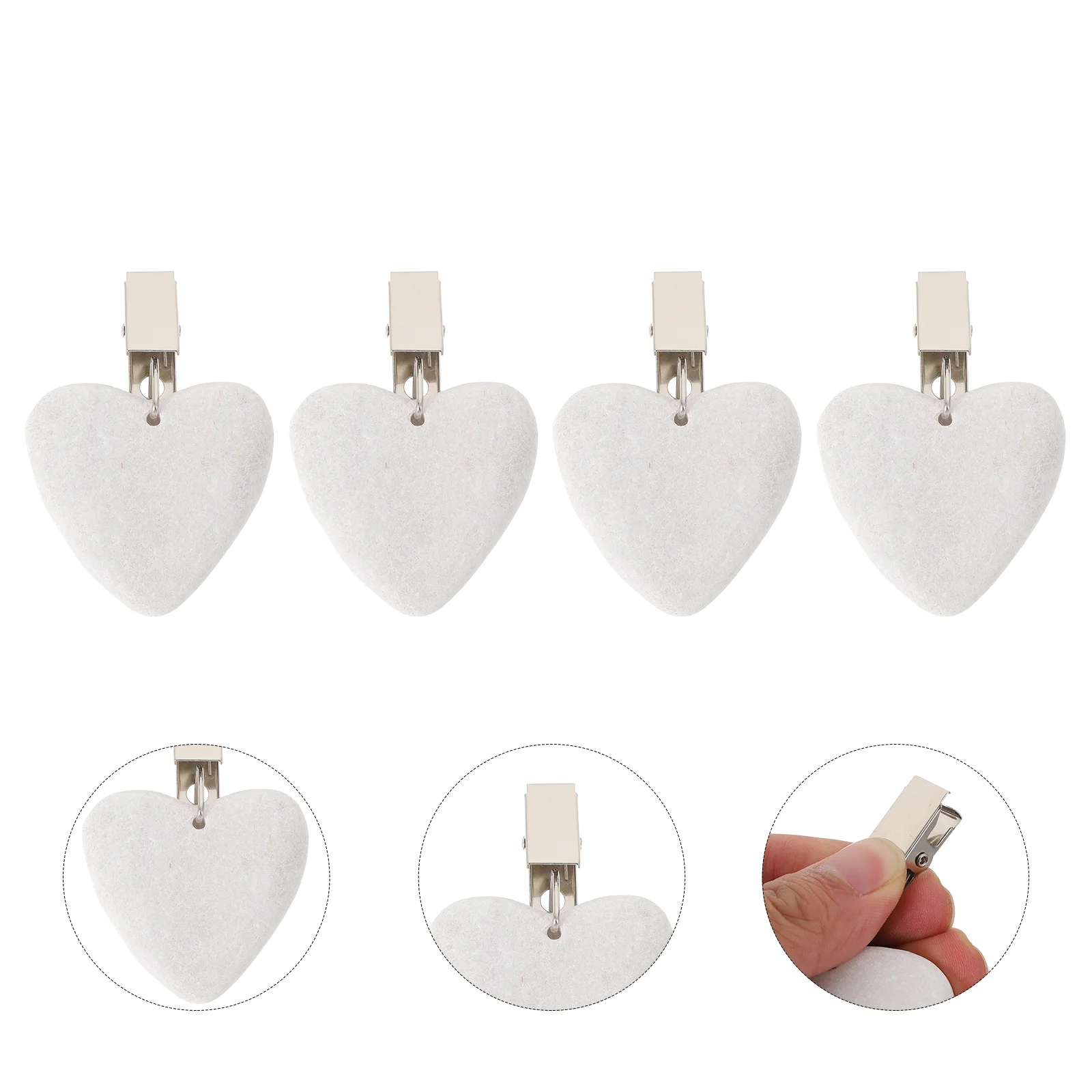 

Weights Tablecloth Table Cover Clips Weight Outdoor Pendant Picnic Garden Stones Drapery Heart Curtain Heavy Weighted Shower