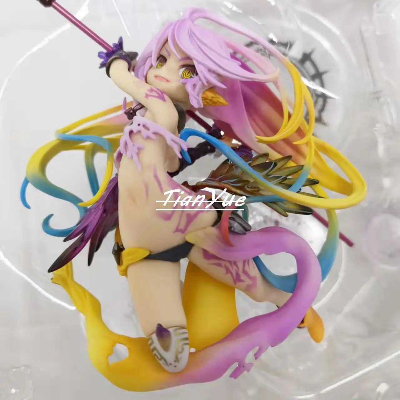 

Anime No Game No Life Jibril Fighting Ver. PVC action figure model Toy 31cm