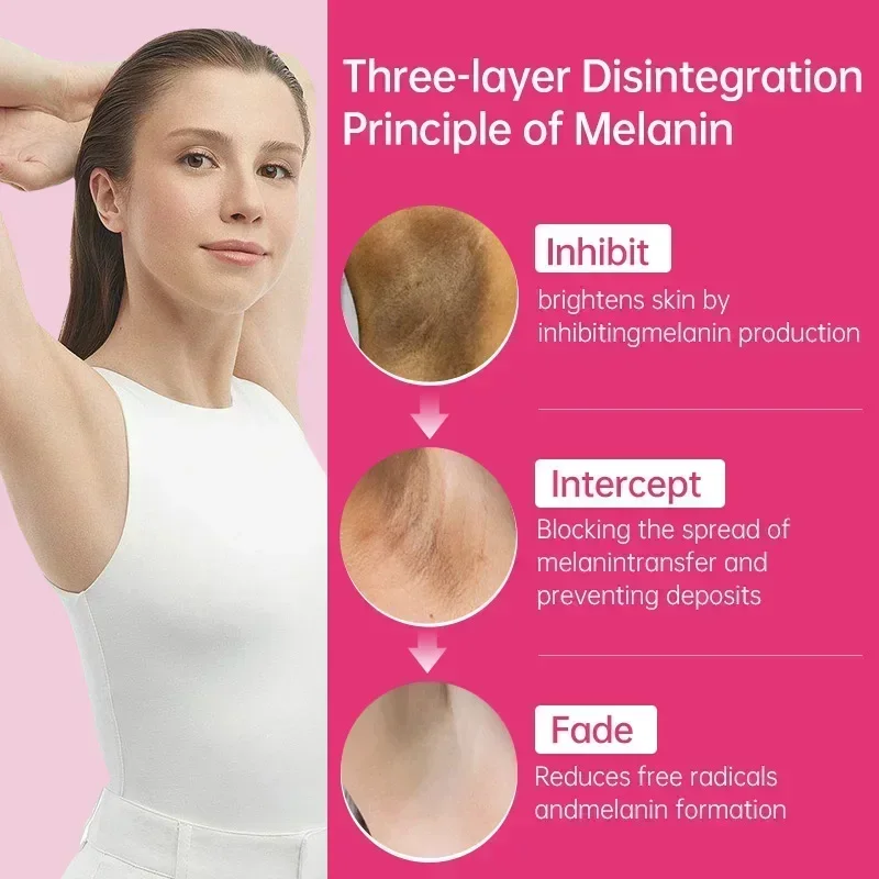 ГОРЯЧАЯ ПРОДАЖА отбеливающий крем для темной кожи осветление интимных зон