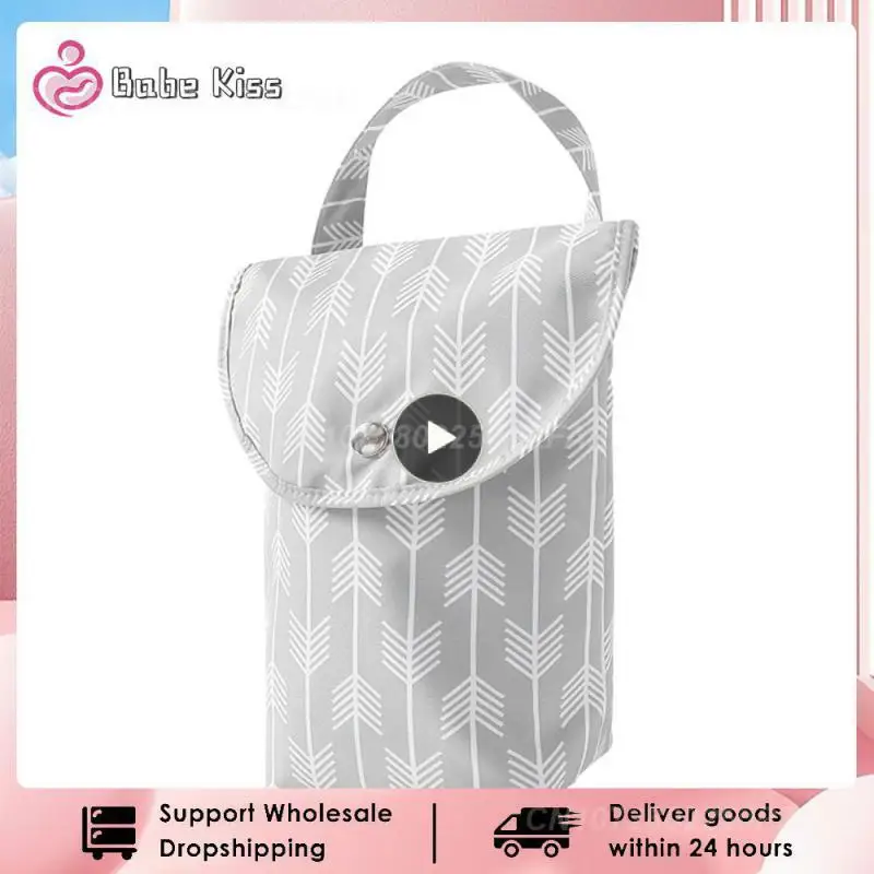 

1~5PCS New Waterproof and Reusable Baby Diaper Bag Baby Handbag Large Capacity Mommy Diaper Storage Bag Carrying Bag for Going