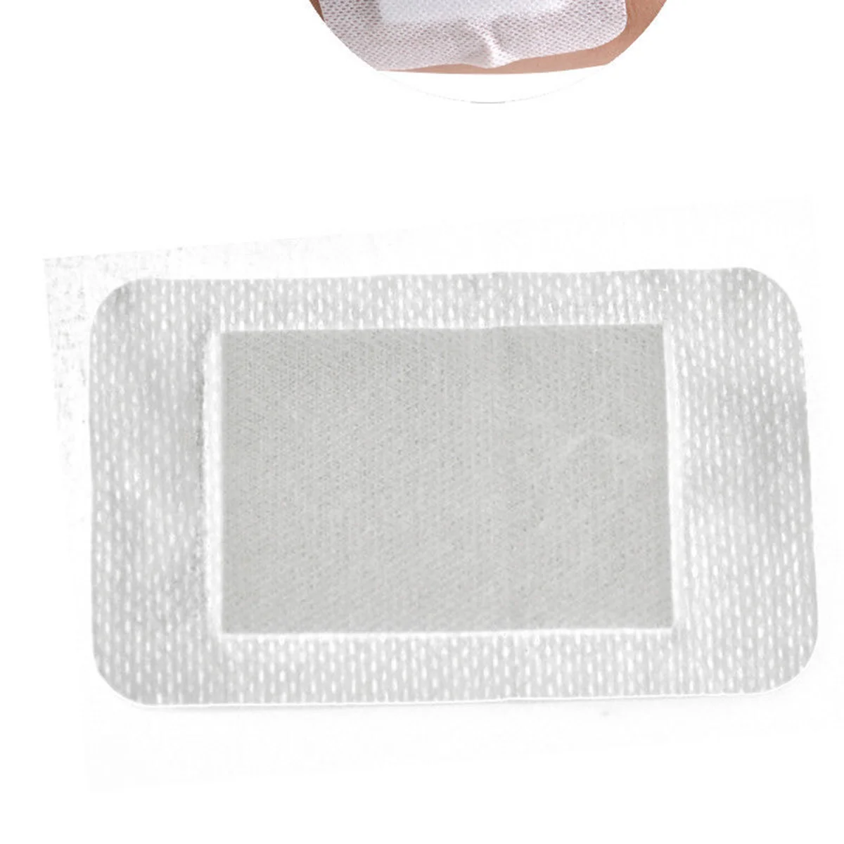 

10PCS 7x6cm Large Size Comfortable Non-woven Adhesive Wound Dressing Gauze Band Aid Bandage