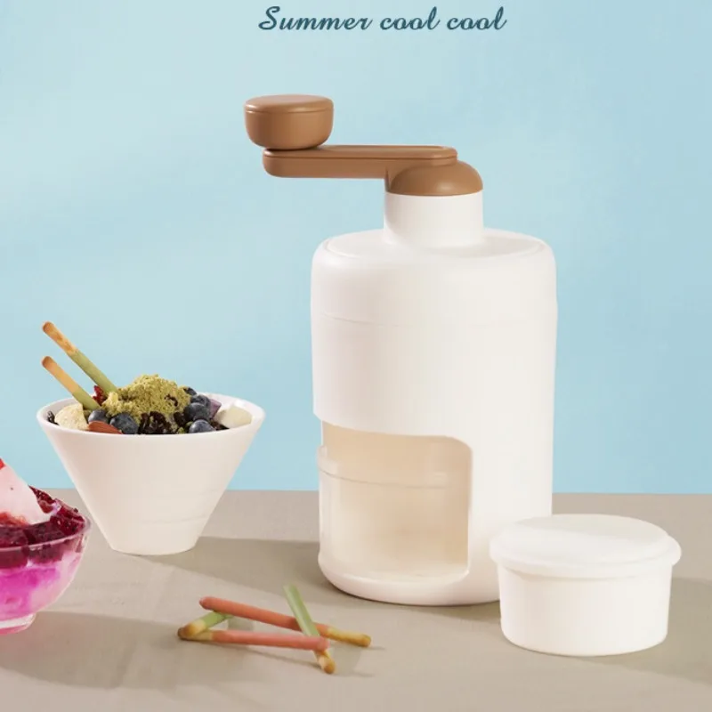 

Новинка, ручная машинка для бритья блоков, бытовая маленькая машинка для производства льда, приспособление для разбивания льда, дробилка для мягкого льда