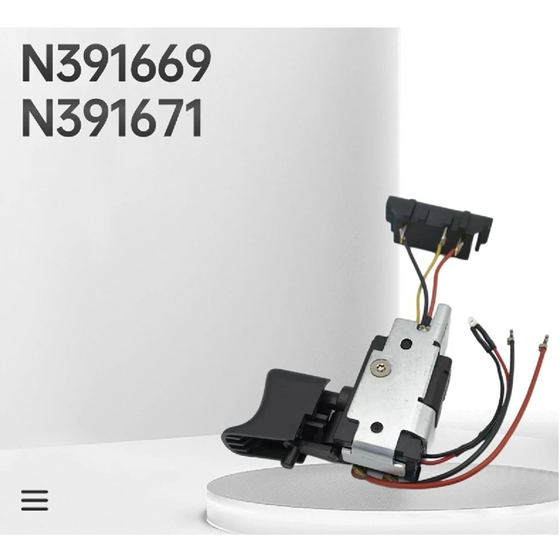 Фото Запасной переключатель DT15 N391669 N391671 для ударных шуруповертов DCD710 DCF805 DCD700. Запчасти для электроинструментов. Прочный, простой в установке. №5