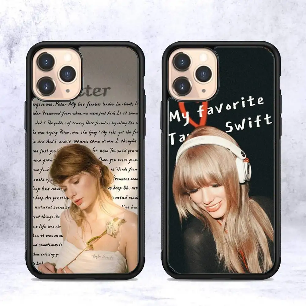 Фото Чехол для телефона T-Taylor-TTPD-S-SwiftS для iPhone 17, 16, 15, 14, 13 Plus 12, 11 Pro Max, чехлы из ПК + ТПУ, задняя крышка №2
