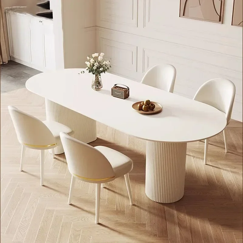 Роскошный современный обеденный стол Реплика роскошных деревенских