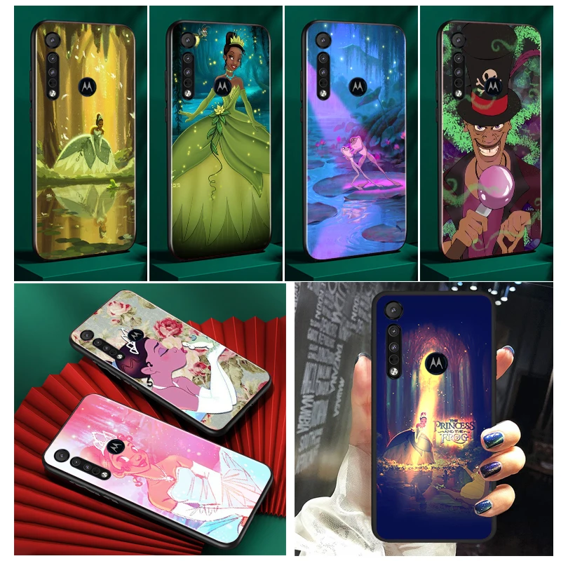 

The Princess and the Frog Phone Case Black For Motorola Moto G71 Edge G60 S G9 G8 20 E20 E7i E6i E6S Plus G Power One Fusion