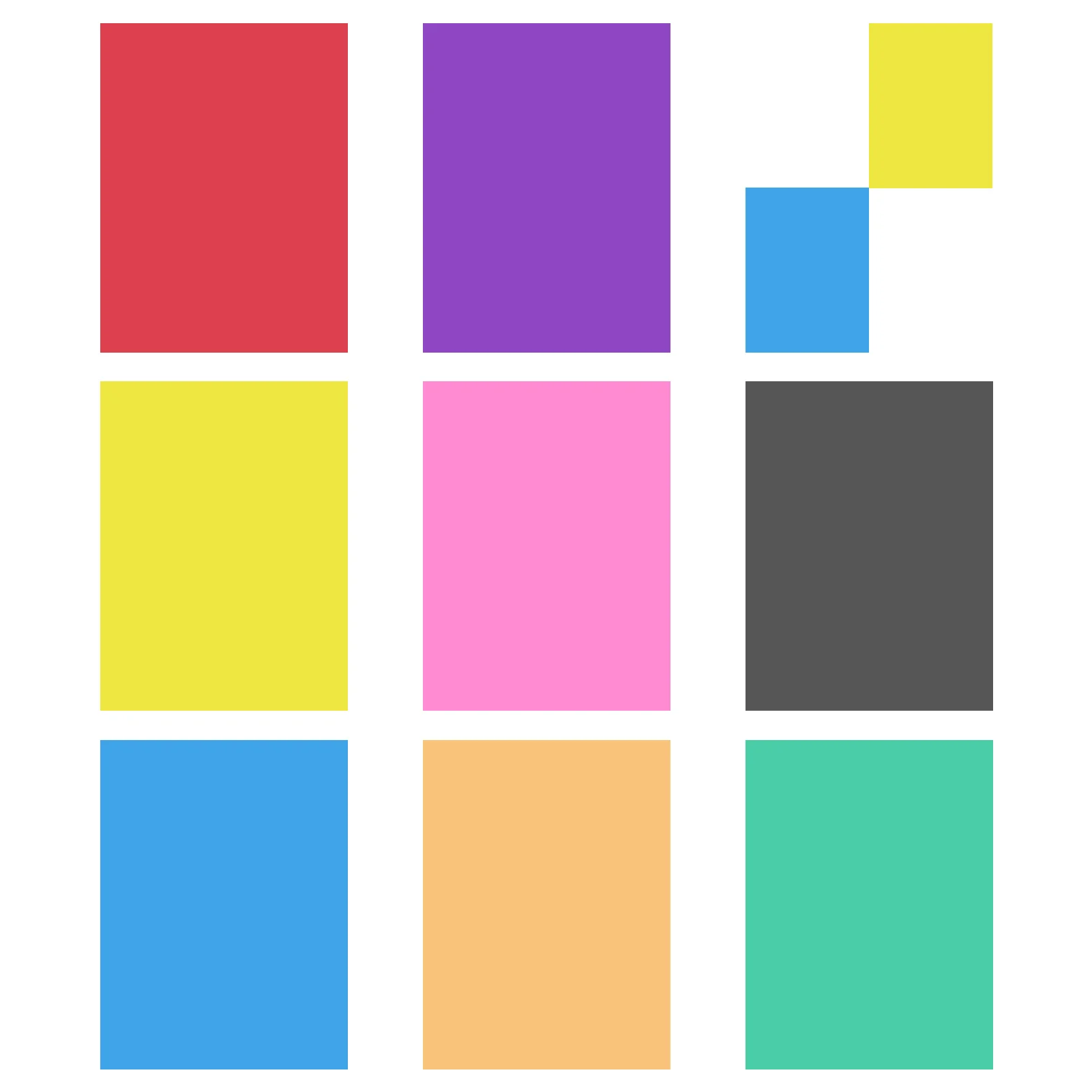 

10 шт., разноцветная многослойная карта для чтения, A4, A6