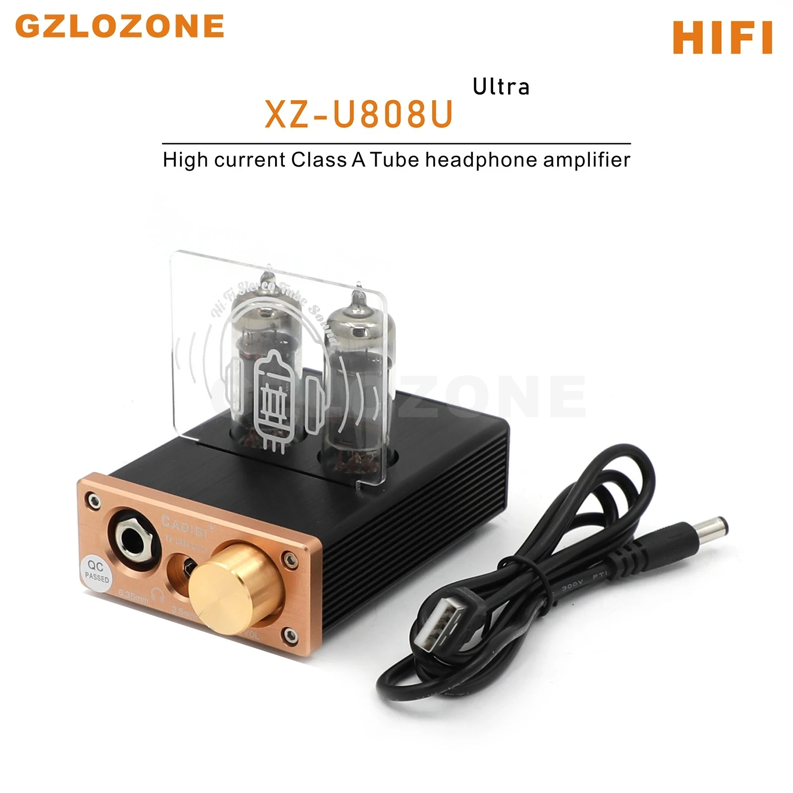 XZ-U808U Ultra HIFI Высокоточный ламповый усилитель для наушников класса A Электронная