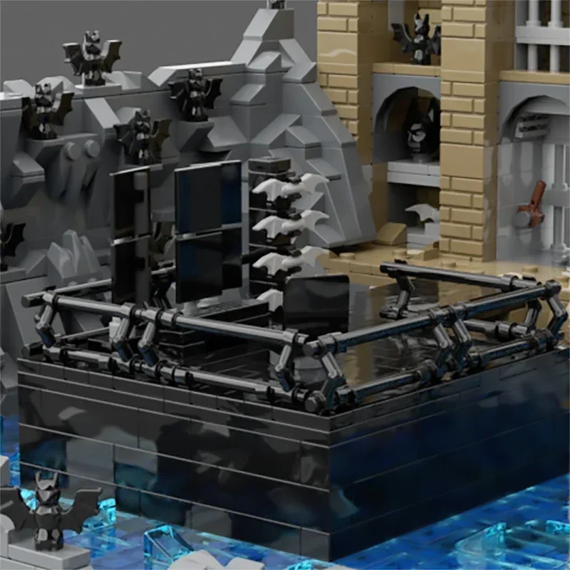 Популярная модель героя из фильма Moc строительные кирпичи темный рыцарь