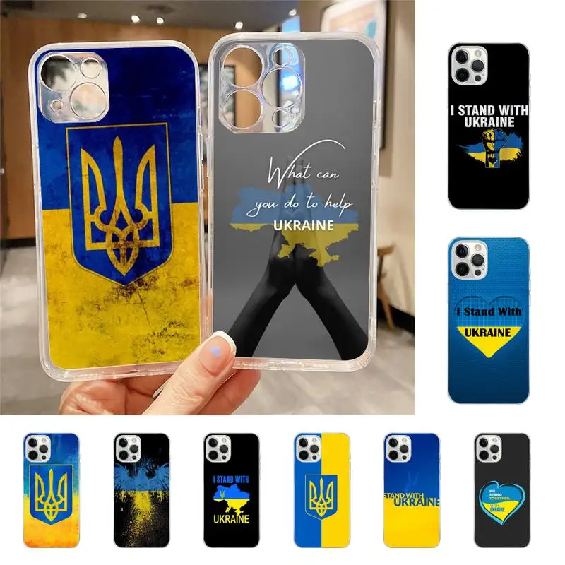 

Ukraine Flag Phone Case For Iphone 7 8 Plus X Xr Xs 11 12 13 Se2020 Mini Mobile Iphones 14 Pro Max Case