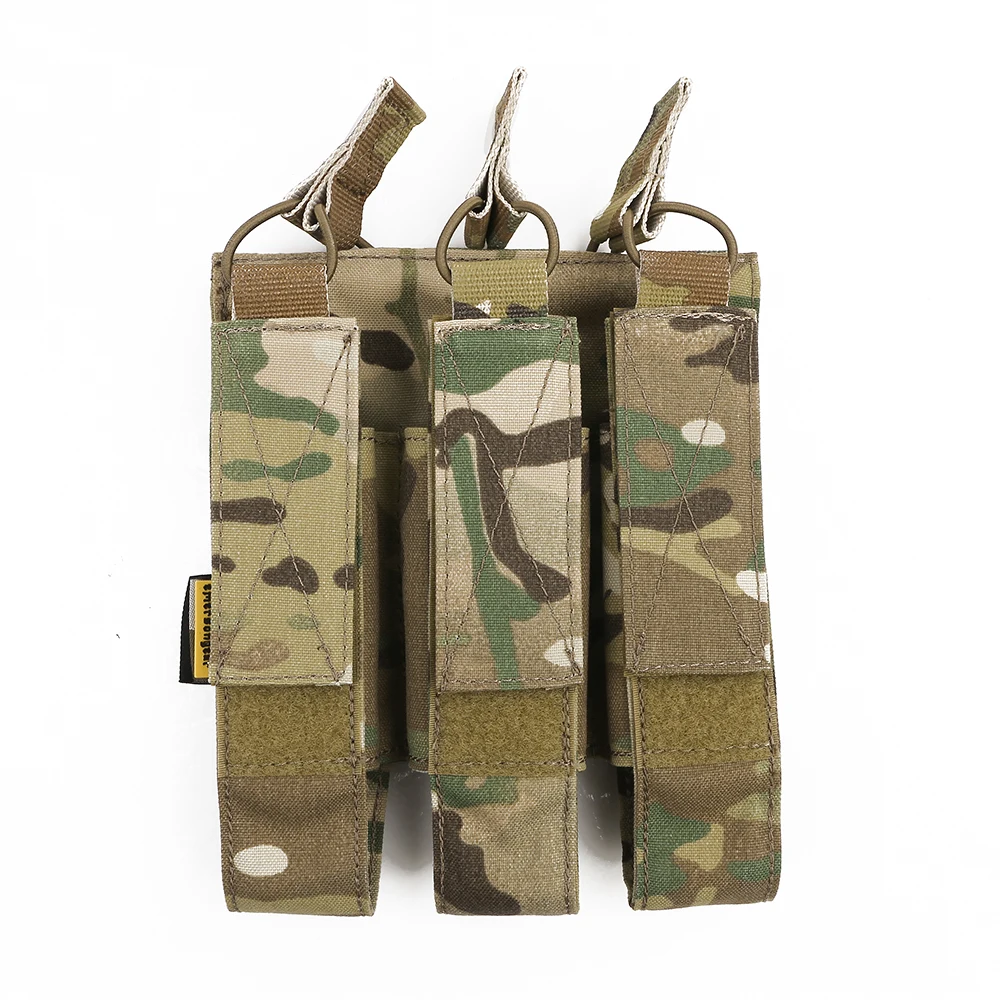 Emersongear Tactical Modular Triple MAG Pouch per MP7 Quick Pull Magazine Bag Holder Case Airsoft Hunting Outdoor Shooting Nylon