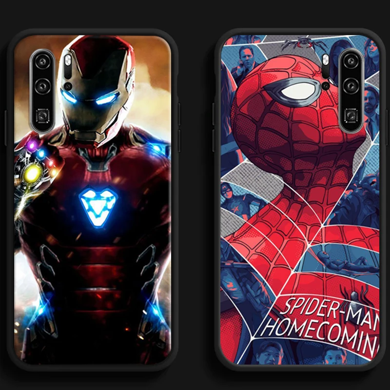 

Marvel Spider Man Hero Phone Cases For Huawei Honor Y6 Y7 2019 Y9 2018 Y9 Prime 2019 Y9 2019 Y9A Carcasa Coque