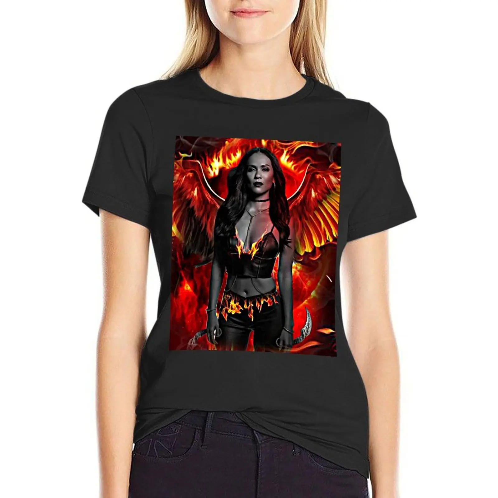 Футболка mazikeen demon восхитительная летняя одежда Симпатичные футболки для женщин