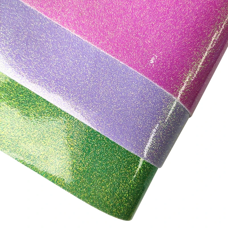 

pu Mirror glitter leather supplies synthetic leather fabric for hair bows,earrings,women bags and clothing