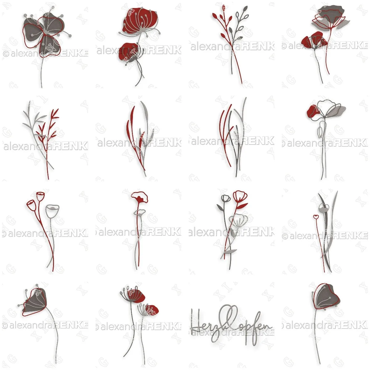 

Arrival New 2022 Diy Paper Card Sping Artist Flower Grass Buds Set Metal Cutting Dies Scrapbooking Coloring Decoration Stencils
