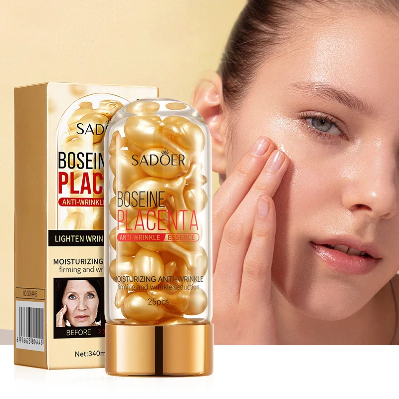 Фото 25 шт. капсула для лица, увлажняющая, осветляющая, укрепляющая эссенция для лица, косметические средства по уходу за кожей лица, сыворотка для лица Boseine №2