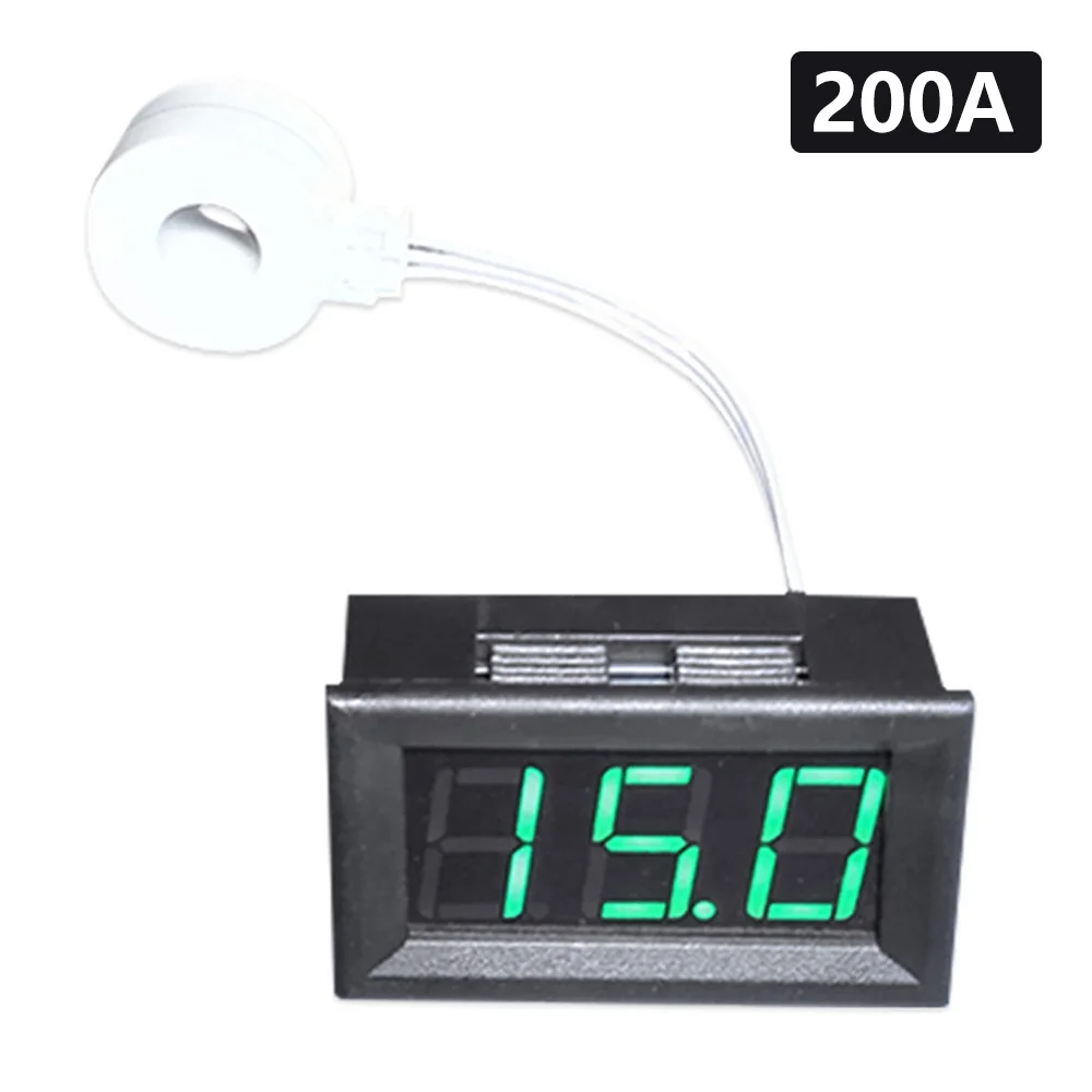 Цифровой вольтметр Амперметр постоянного тока 120 в а 50 а датчик заряда тока Холла для монитора солнечной батареи автомобиля