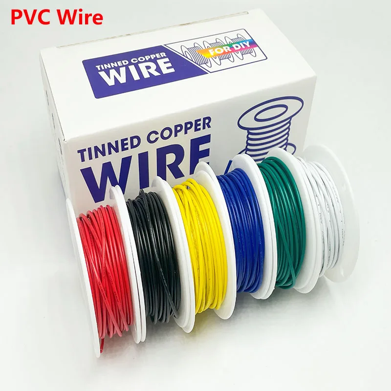 

Набор электронных проводов bytebattle 6 цветов 30AWG-16AWG