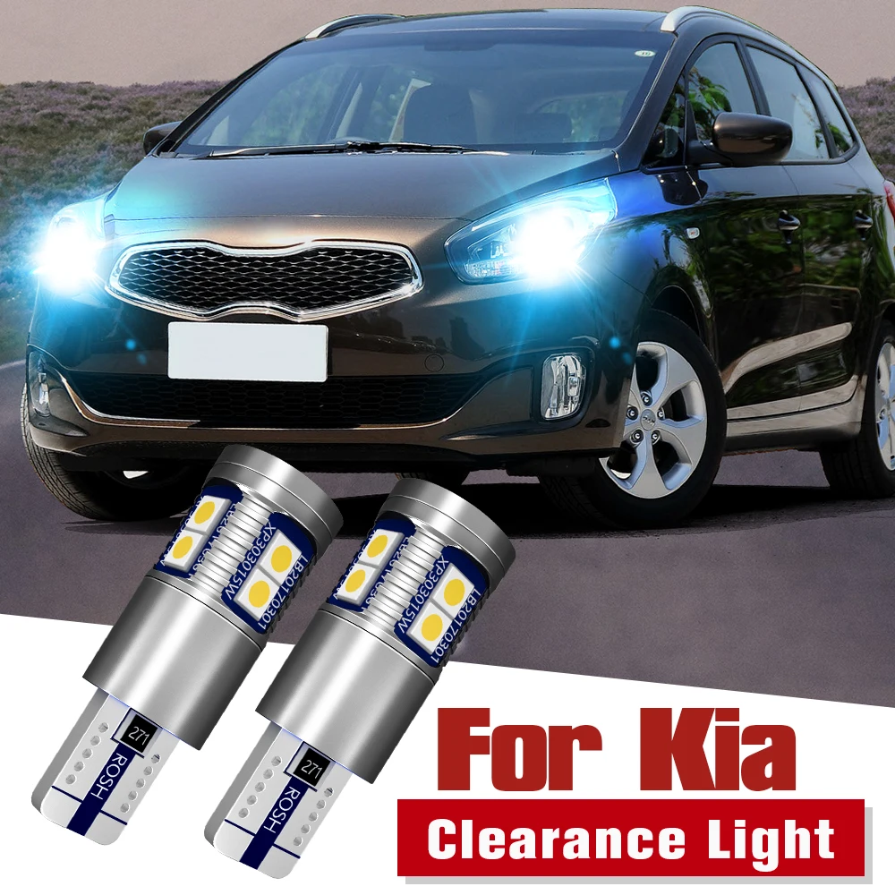 

2pcs LED Parking Light Clearance Lamp Bulb W5W T10 194 Canbus For Kia Ceed Cerato Magentis Opirus Optima Picanto Proceed Venga