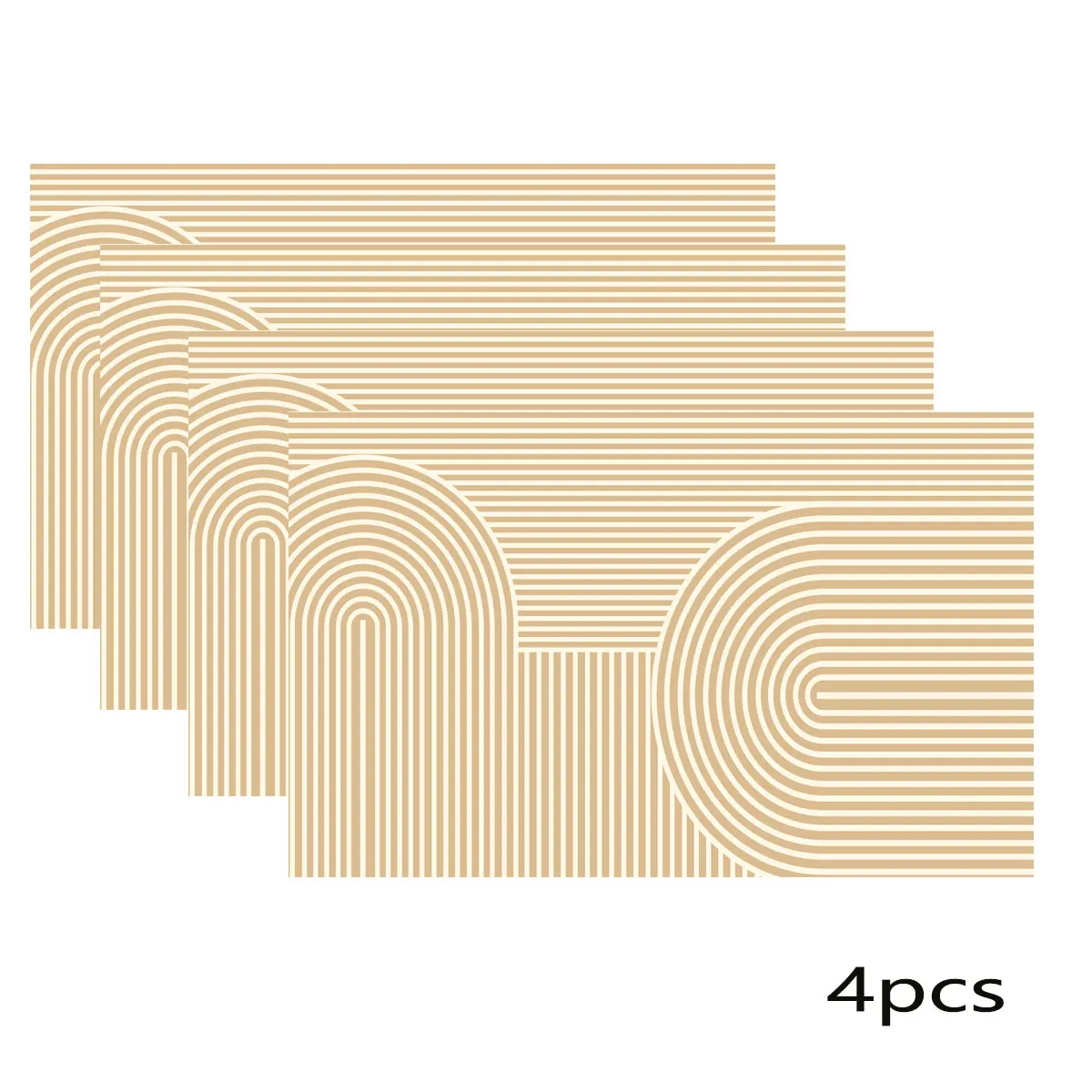 1 новый декоративный коврик для домашнего обеденного стола нескользящий