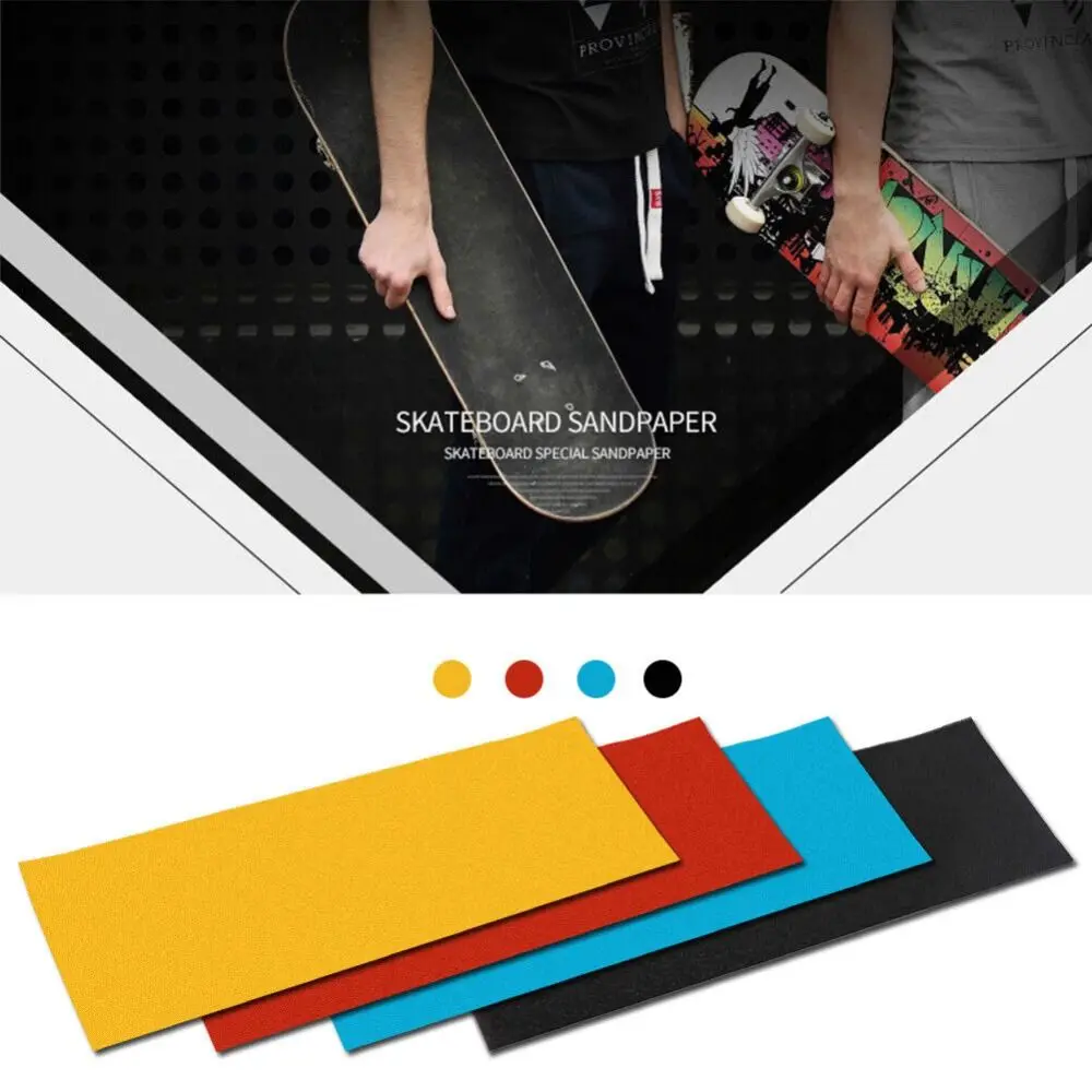 

New PVC Skate Scooter Accessories Skateboard Sandpaper Sticker Longboard Deck Grip Tape
