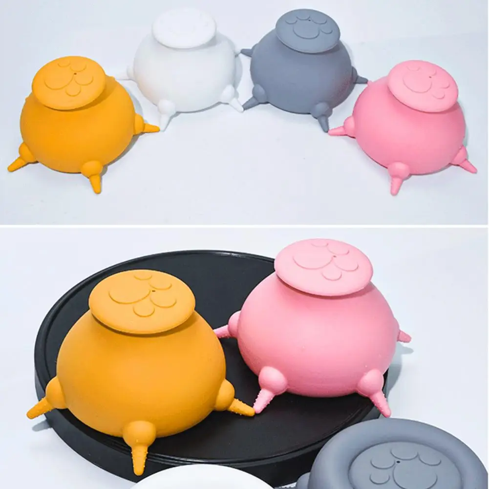 

Multi-pet Milk Feeder Silicone Pet Milk Feeder Simulated Breast Milk Design for Multiple Pets Puppy Nursing Bowl with 5 Teats